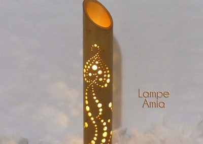 Lampe Bambou Amia