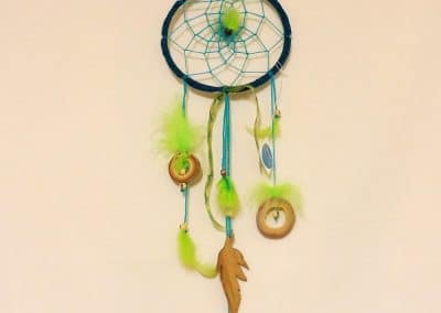 Attrape-rêves vert