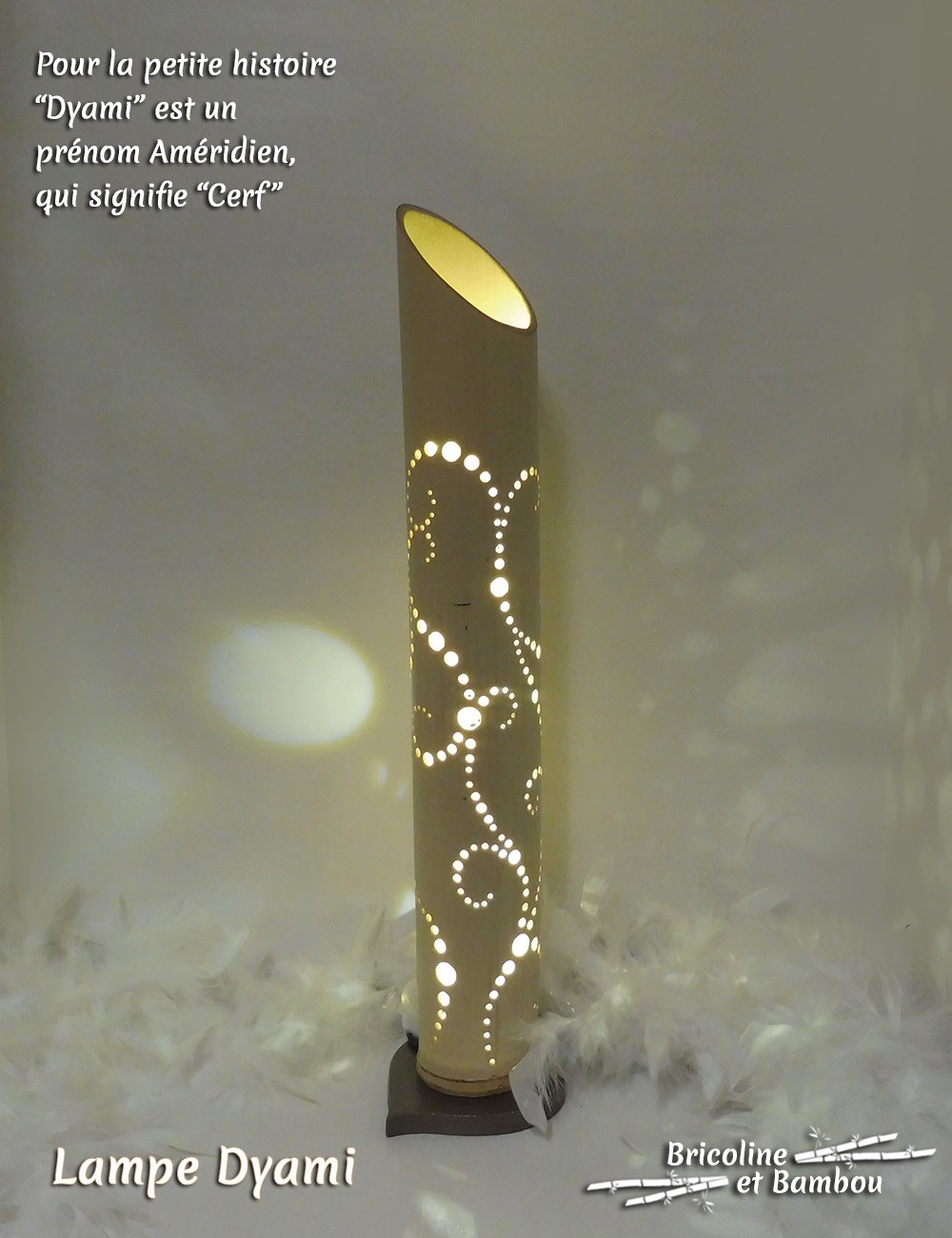 Lampe Bambou Dyami
