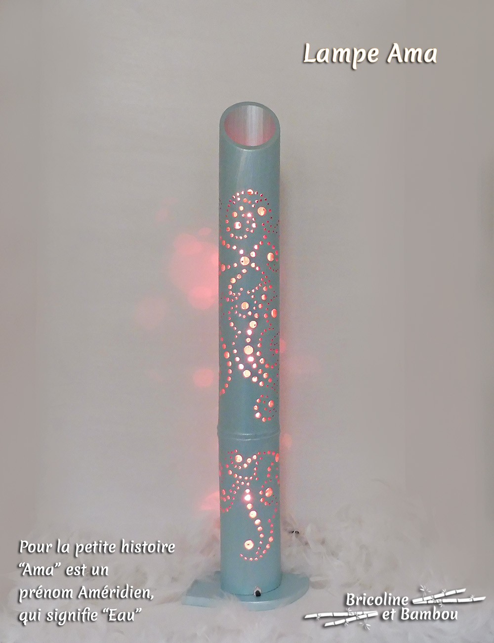 Lampe Bambou Ama
