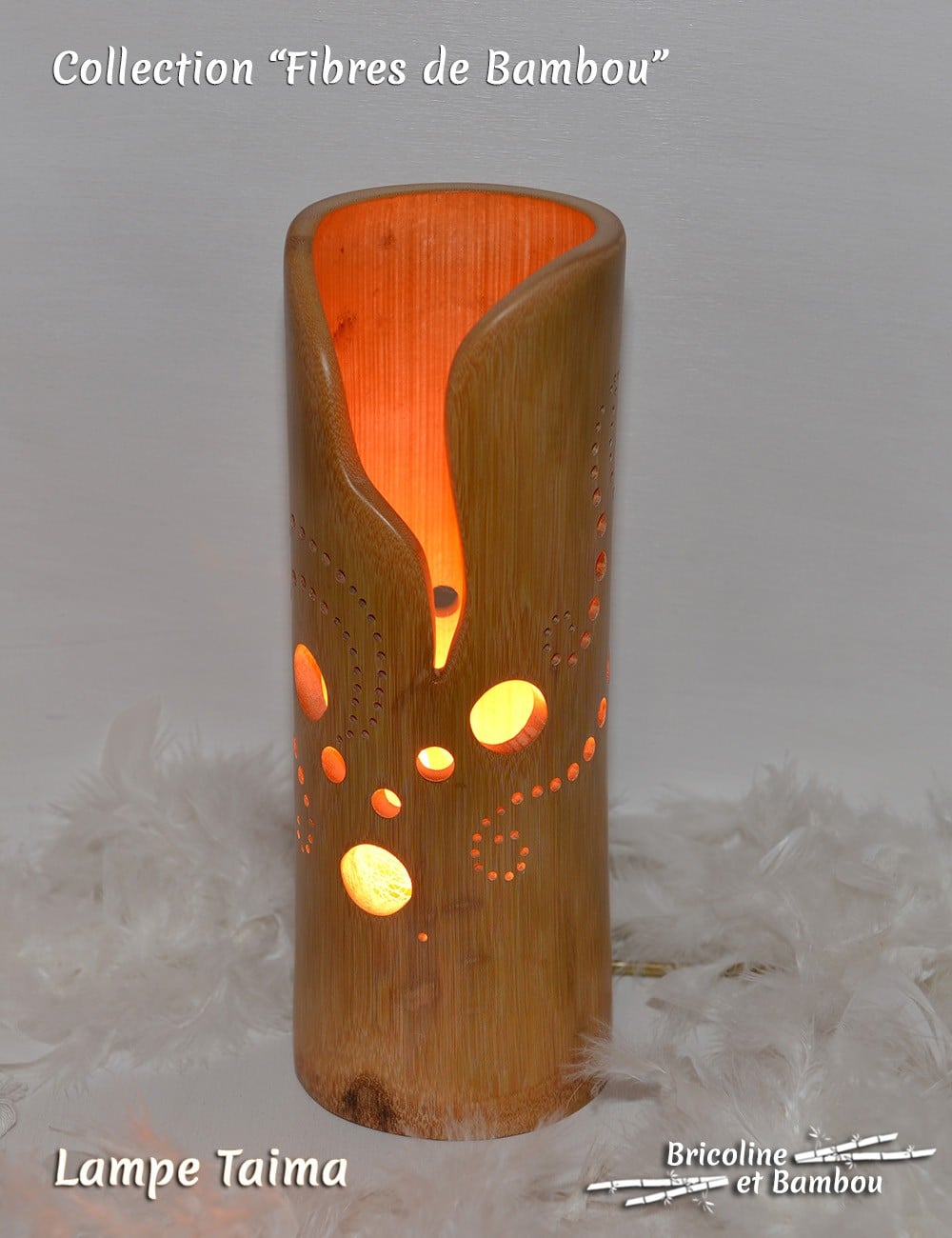 Lampe Bambou Taima