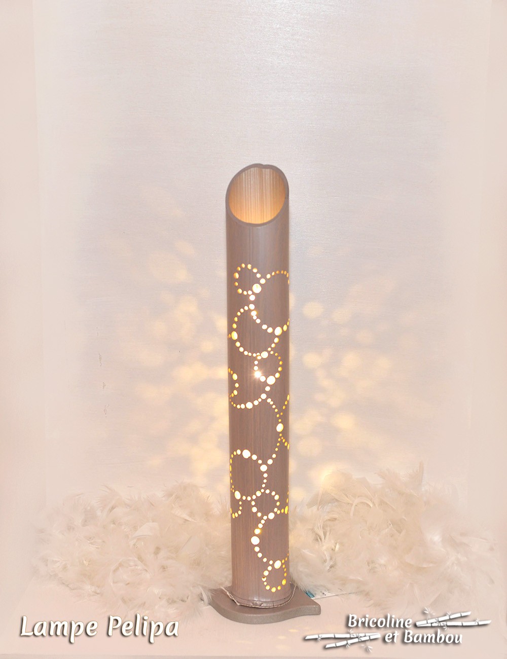 Lampe Bambou Pelipa