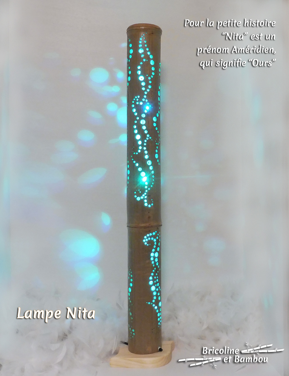 Lampe Bambou Nita 4