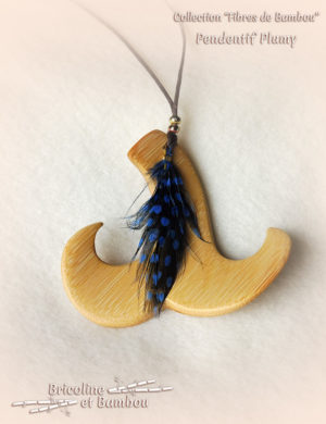 Pendentif Bambou Plumy