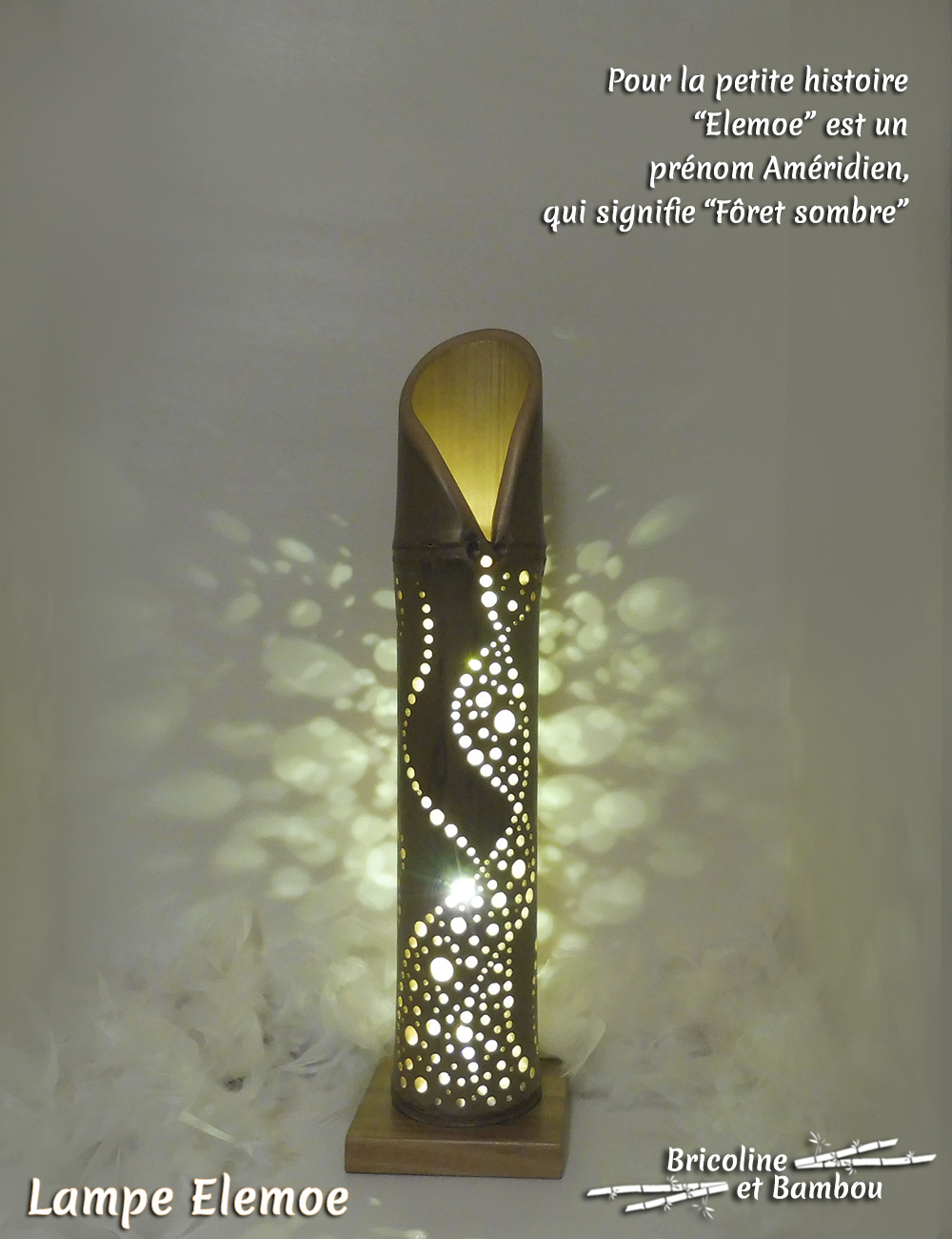 Lampe Bambou Elemoe 5