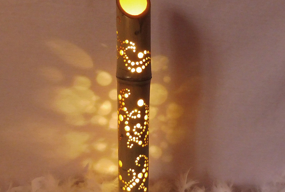 Lampe Bambou « Lorona »
