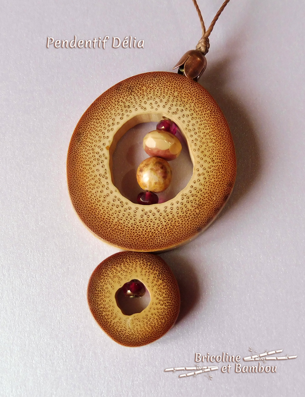 Pendentif Délia 3 Pendentif Délia 3