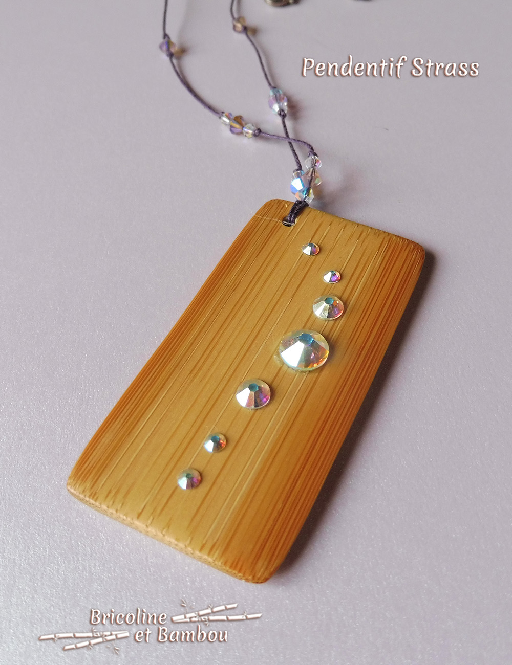 Pendentif Strass 2 Pendentif Strass