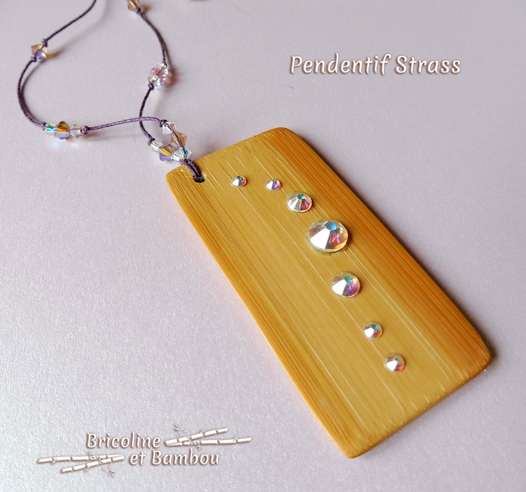 Pendentif Strass 4 Pendentif Strass