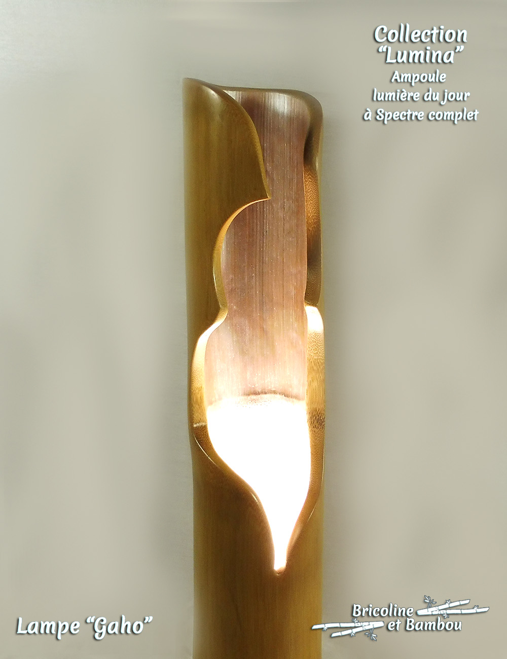 Lampe Gaho 10 Lampe Bambou Gaho