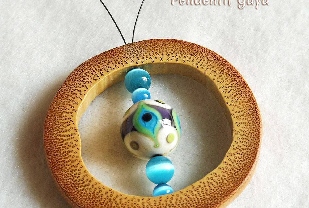 Pendentif bambou Gaya