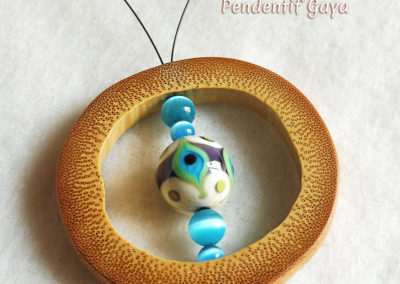 Pendentif bambou Gaya