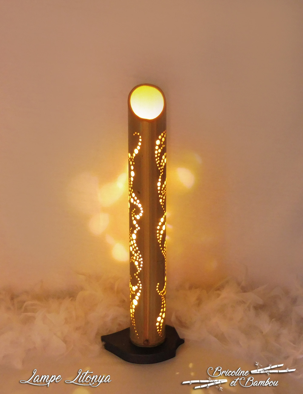 Lampe Bambou Litonya
