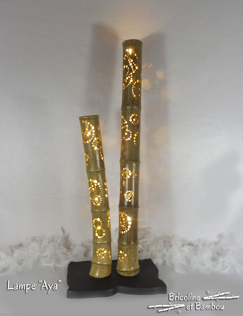 Lampe Bambou Aya 3 Lampe Bambou Aya