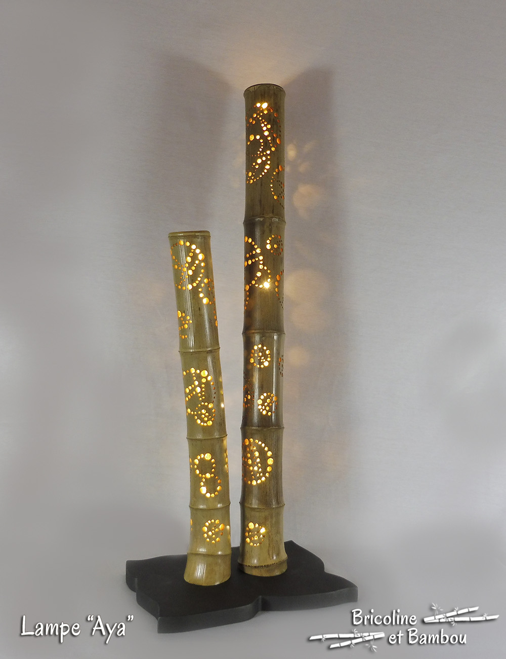 Lampe Bambou Aya 5 Lampe Bambou Aya