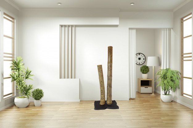 Lampe Bambou Aya pièce zen Lampe Bambou Aya