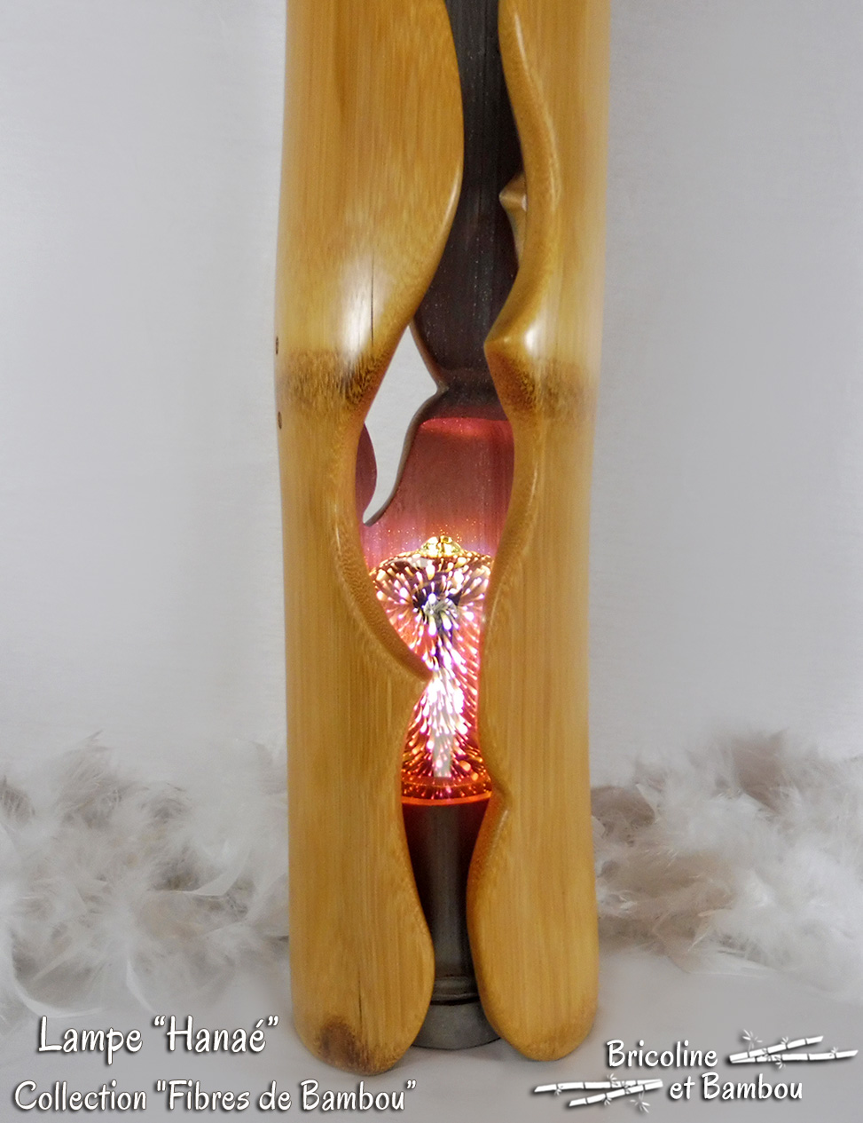 Lampe Bambou Hanaé 4 Lampe Bambou Hanaé