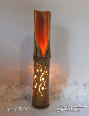 Lampe bambou Suliac