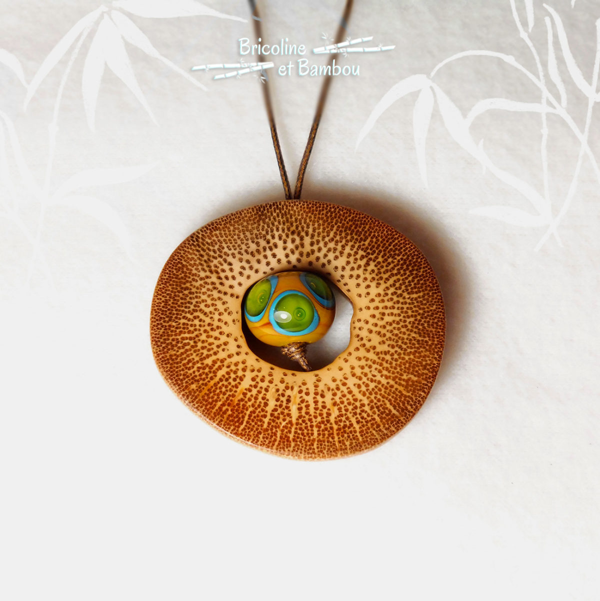 Pendentif Bambou Cosmik 3