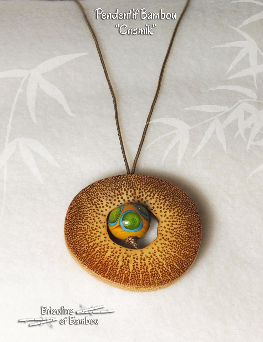 Pendentif Bambou Cosmik Pendentif Bambou Cosmik