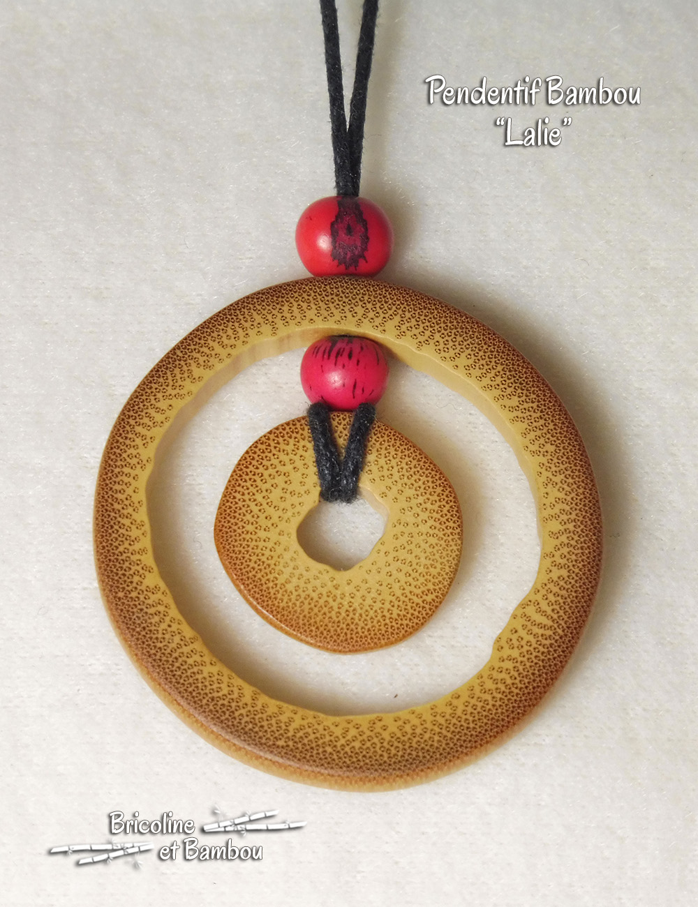 Pendentif Bambou Lalie