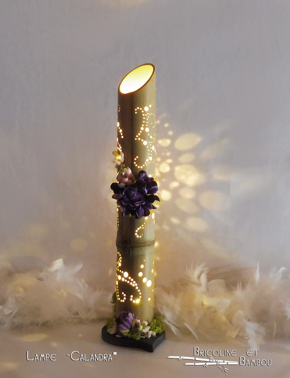 Lampe Calandra 12 Lampe Bambou Calandra