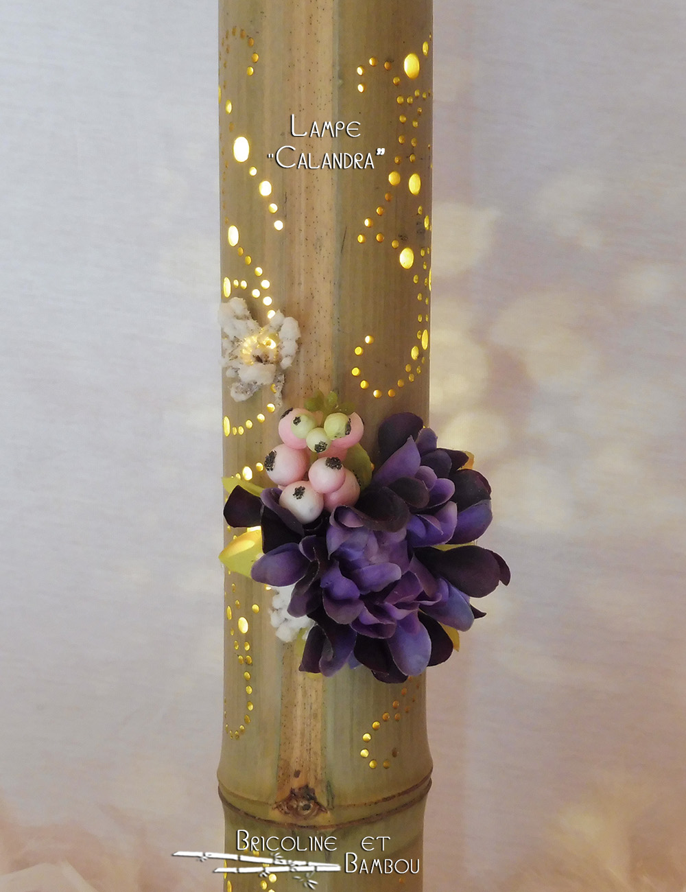 Lampe Calandra 2 Lampe Bambou Calandra