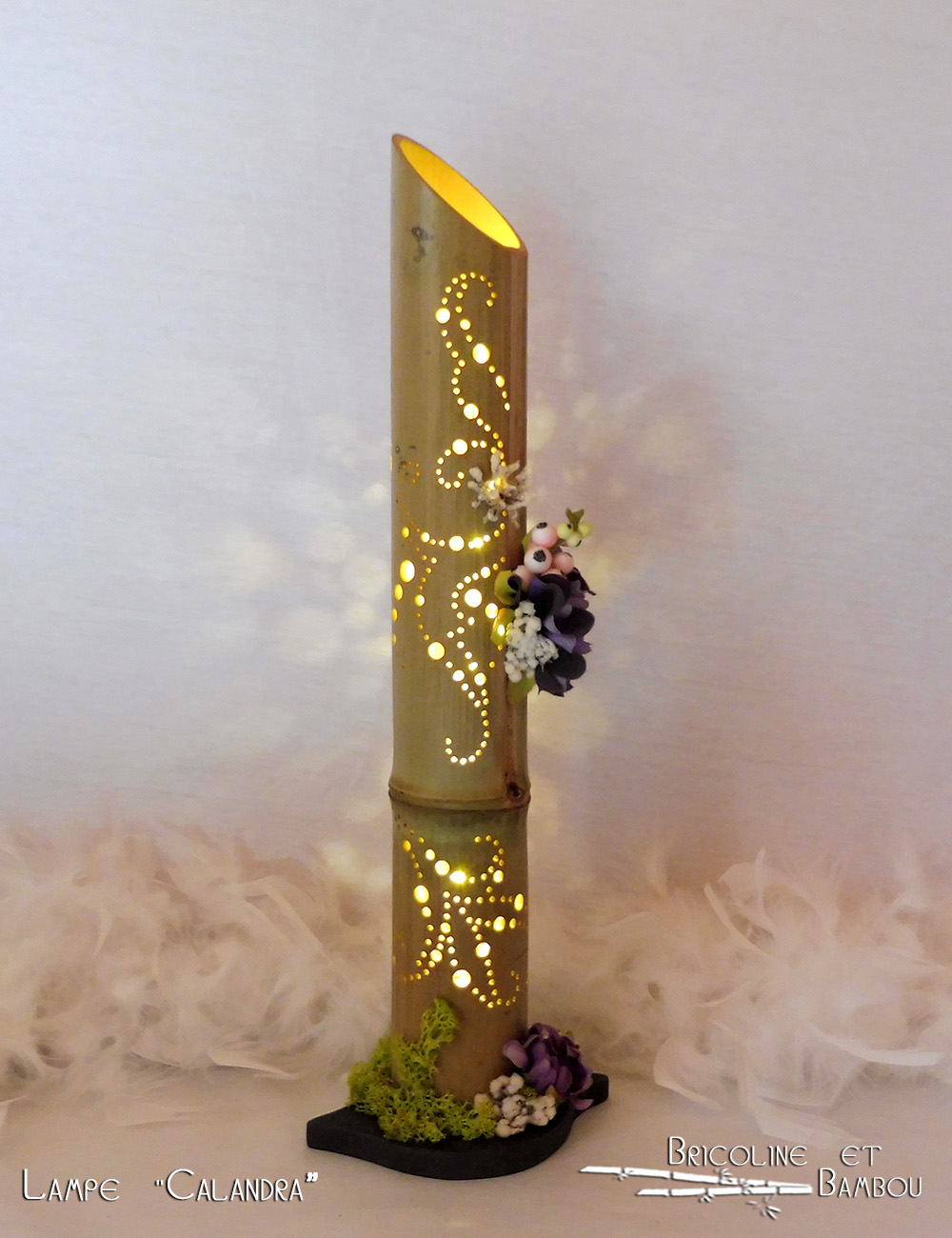 Lampe Calandra 8 Lampe Bambou Calandra