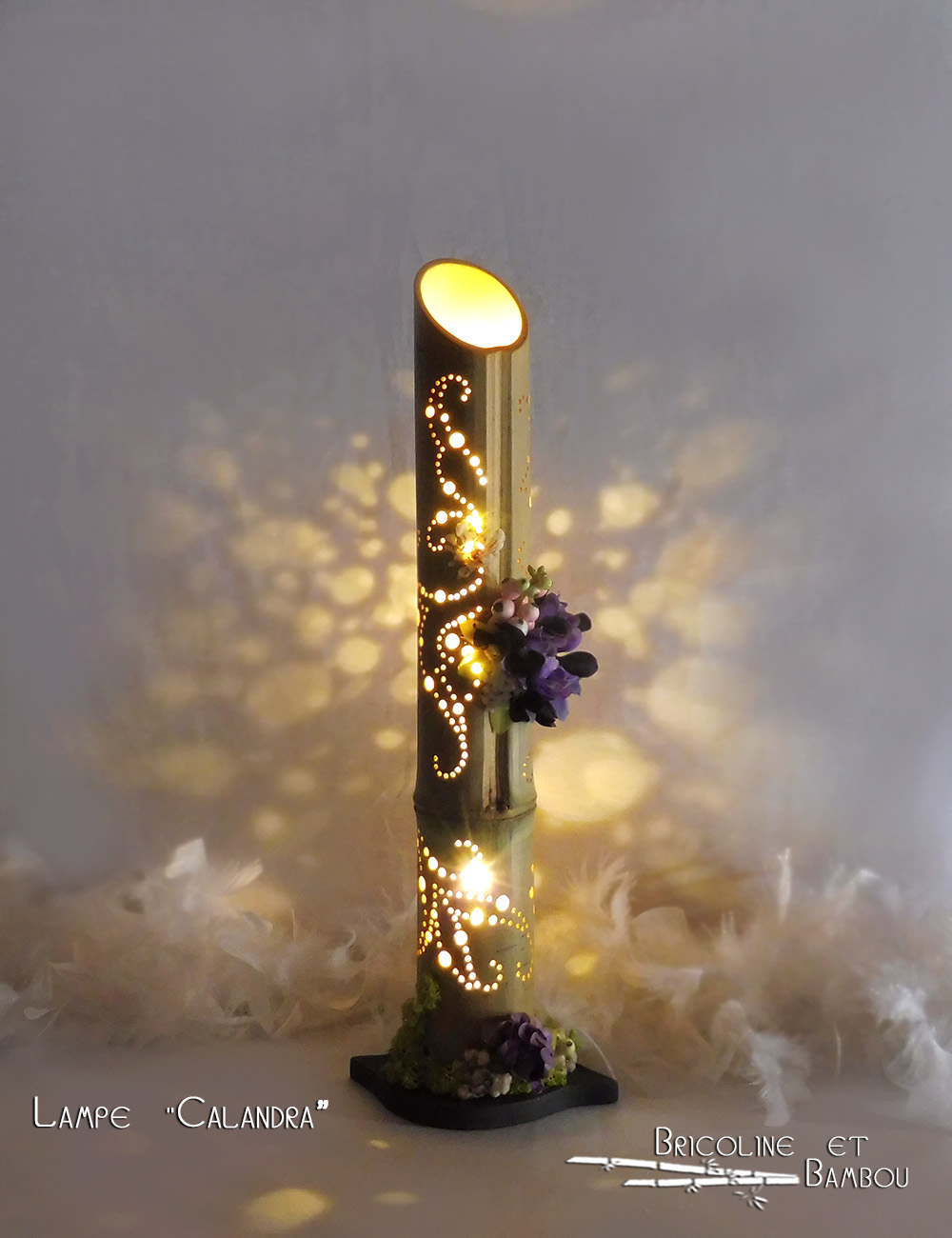 Lampe Calandra 9 Lampe Bambou Calandra