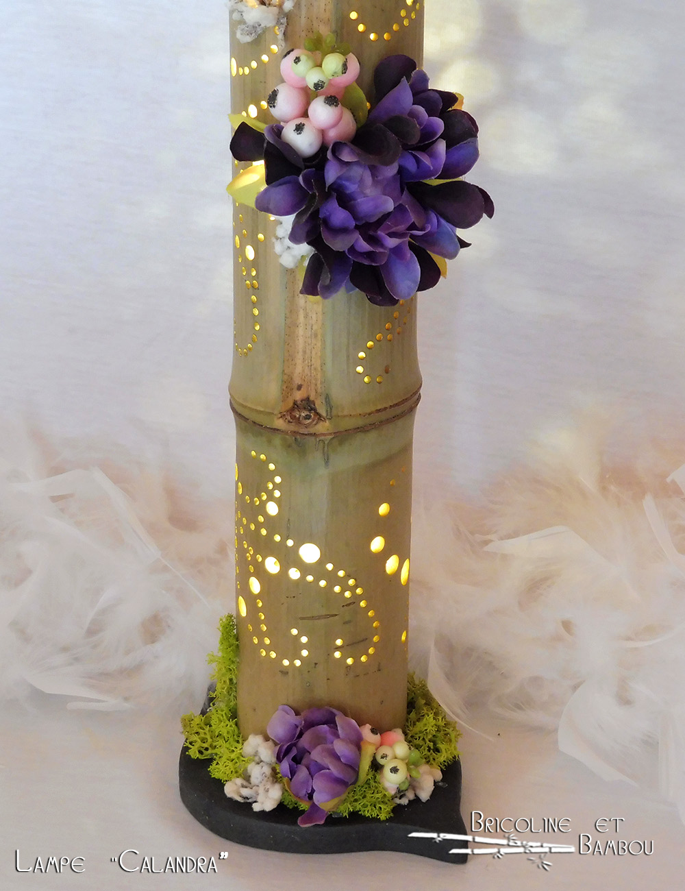 Lampe Calandra Lampe Bambou Calandra