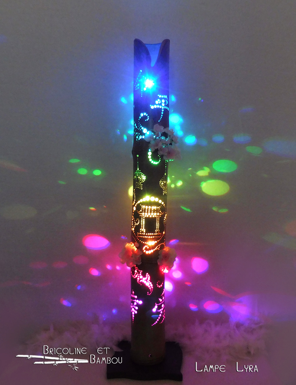 Lampe Lyra 12 Lampe Bambou Lyra