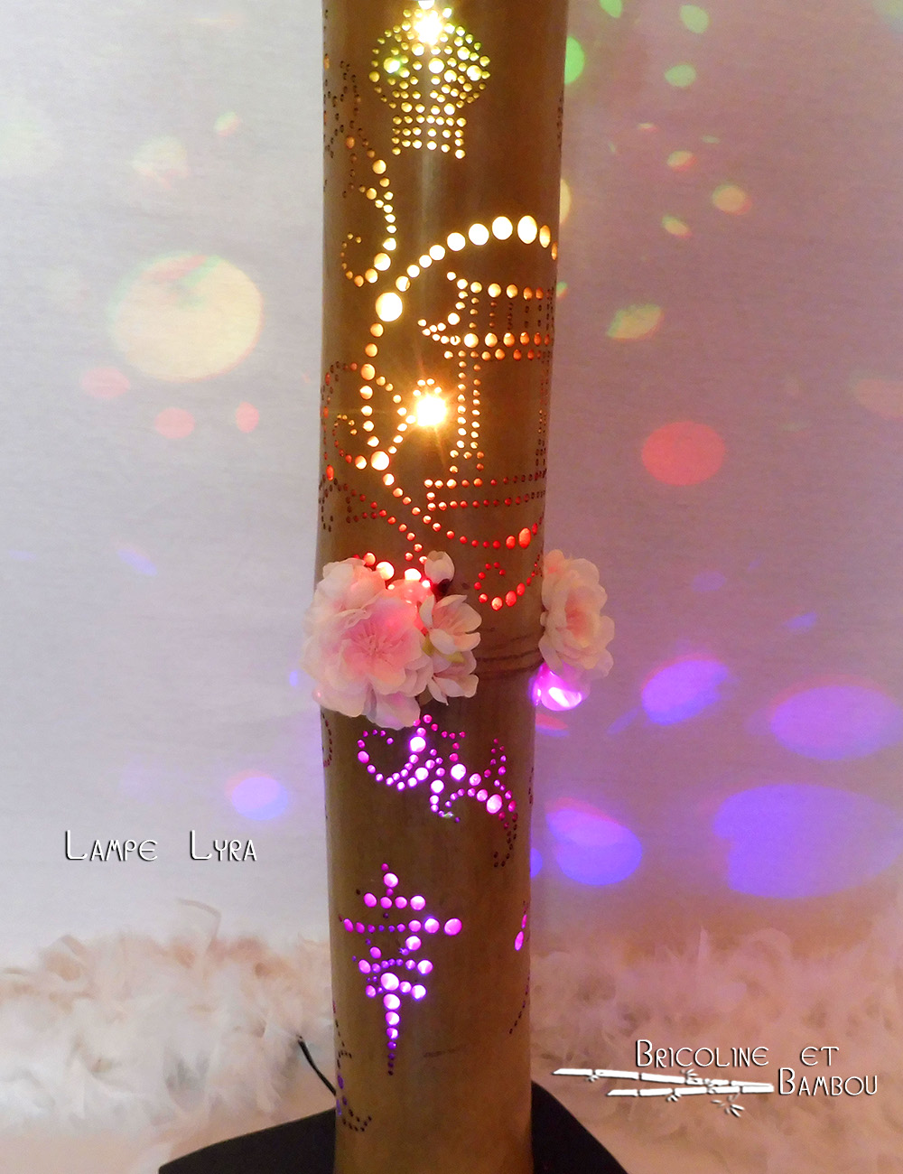 Lampe Lyra 15 Lampe Bambou Lyra