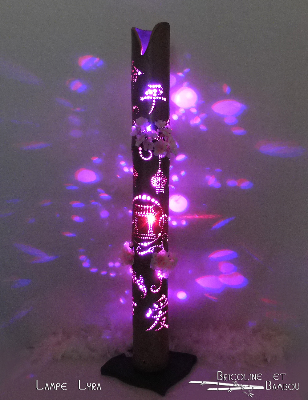 Lampe Lyra 16 Lampe Bambou Lyra