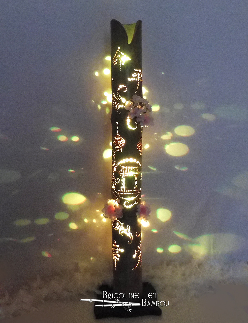 Lampe Lyra 17 Lampe Bambou Lyra