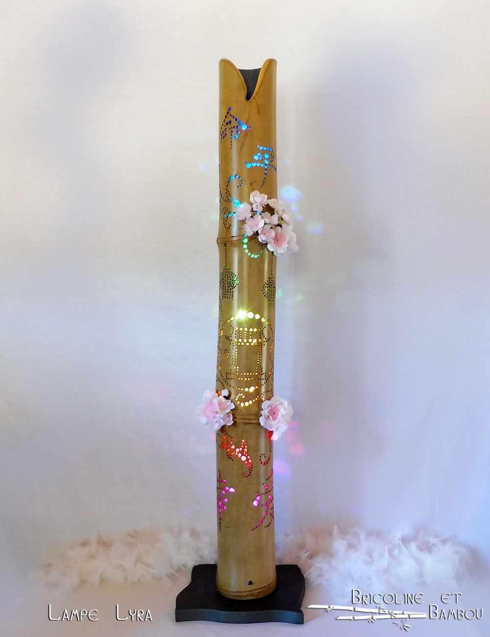 Lampe Lyra 5 Lampe Bambou Lyra