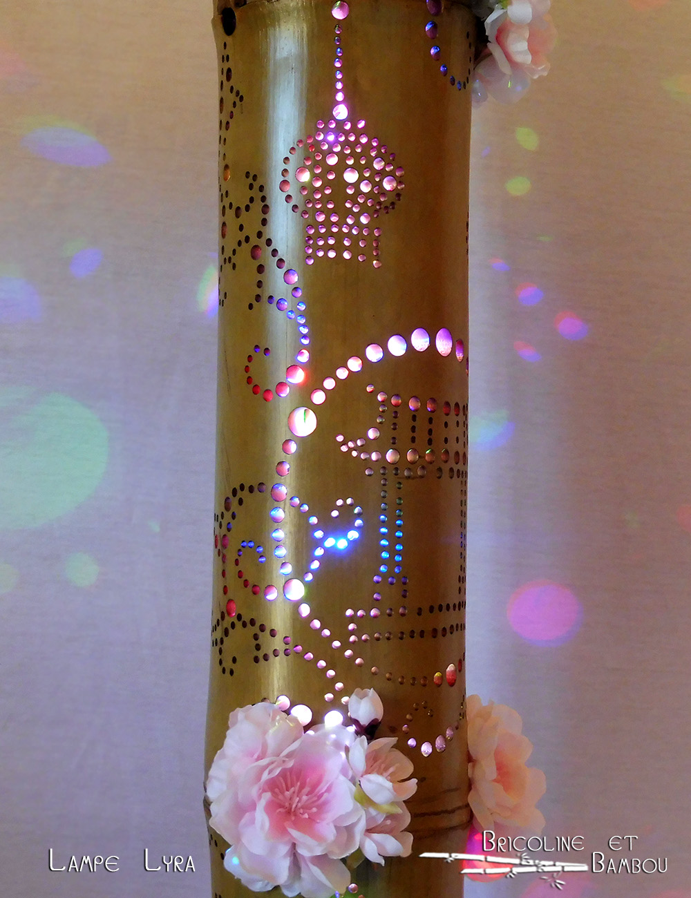 Lampe Lyra 7 Lampe Bambou Lyra