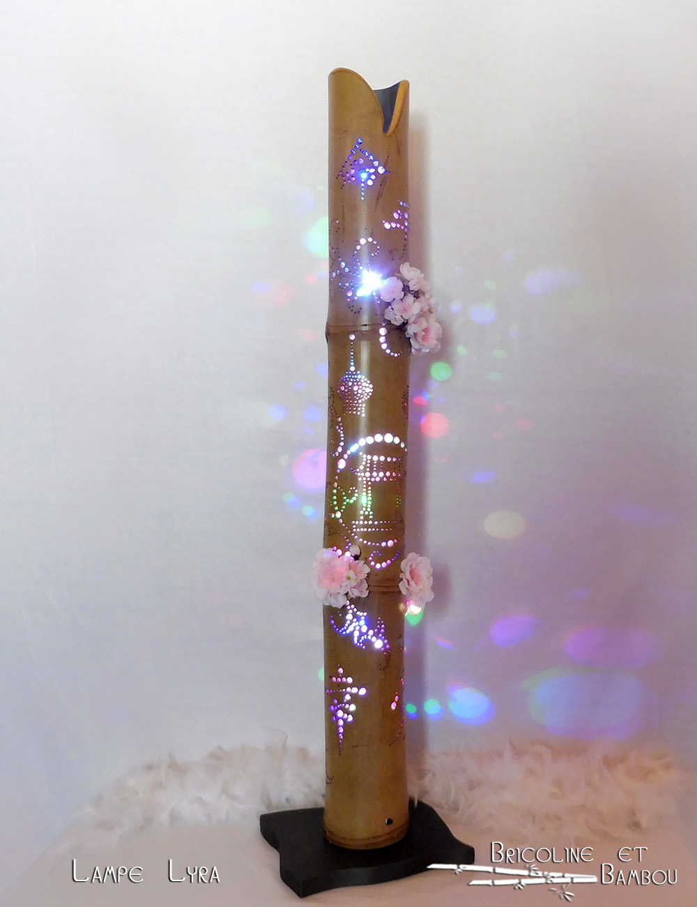 Lampe Lyra 8 Lampe Bambou Lyra