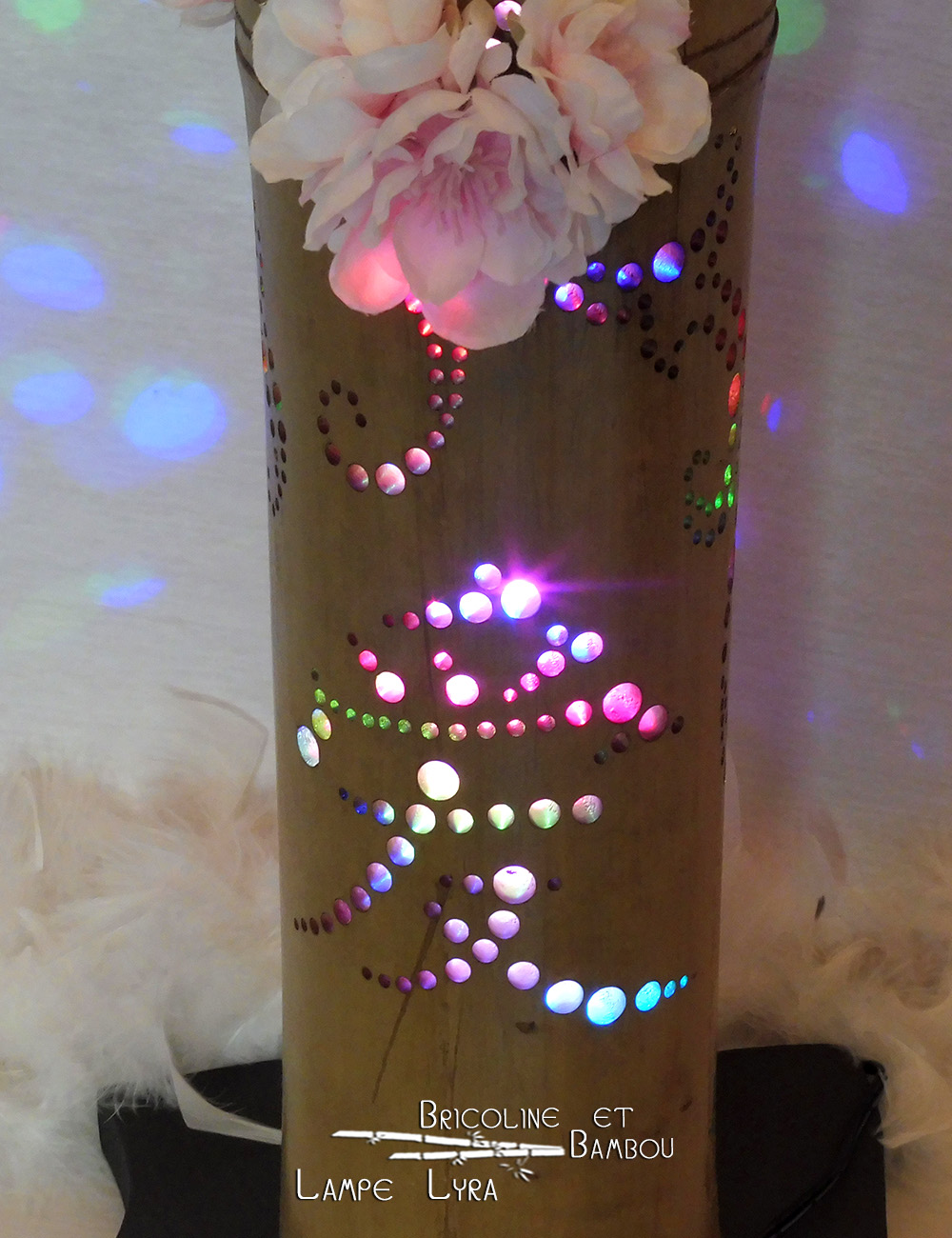 Lampe Lyra 9 Lampe Bambou Lyra