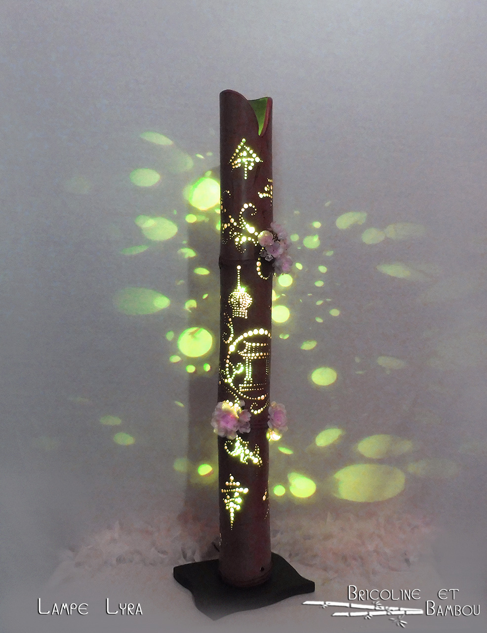 Lampe Lyra Lampe Bambou Lyra