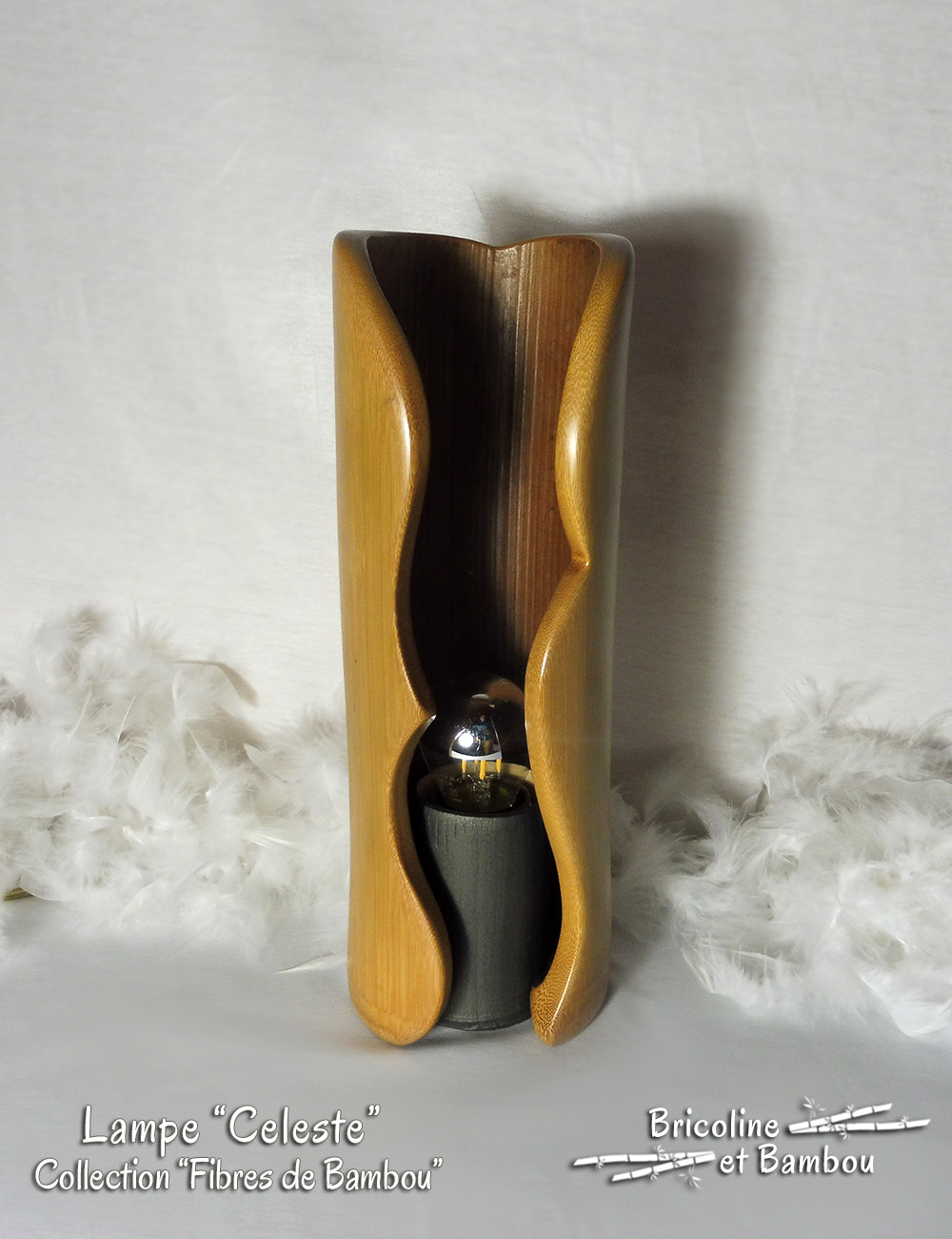 Lampe Celeste Lampe Bambou "Céleste"