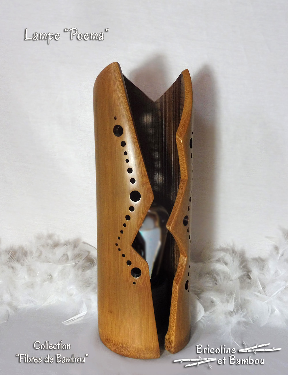 Lampe Poema Lampe Bambou Poema